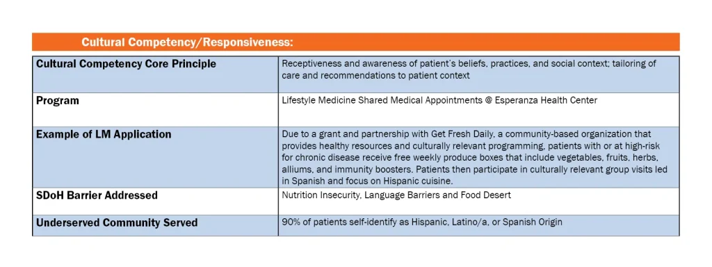 NTI Chart - Cultural Competency/Responsiveness